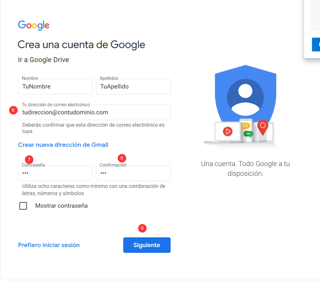 lineal Lo dudo Terapia Añadir cuenta google drive con mi propio email – La Caja de Internet